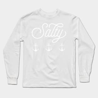 Salty - Newfoundland Saying || Newfoundland and Labrador || Gifts || Souvenirs || Clothing Long Sleeve T-Shirt